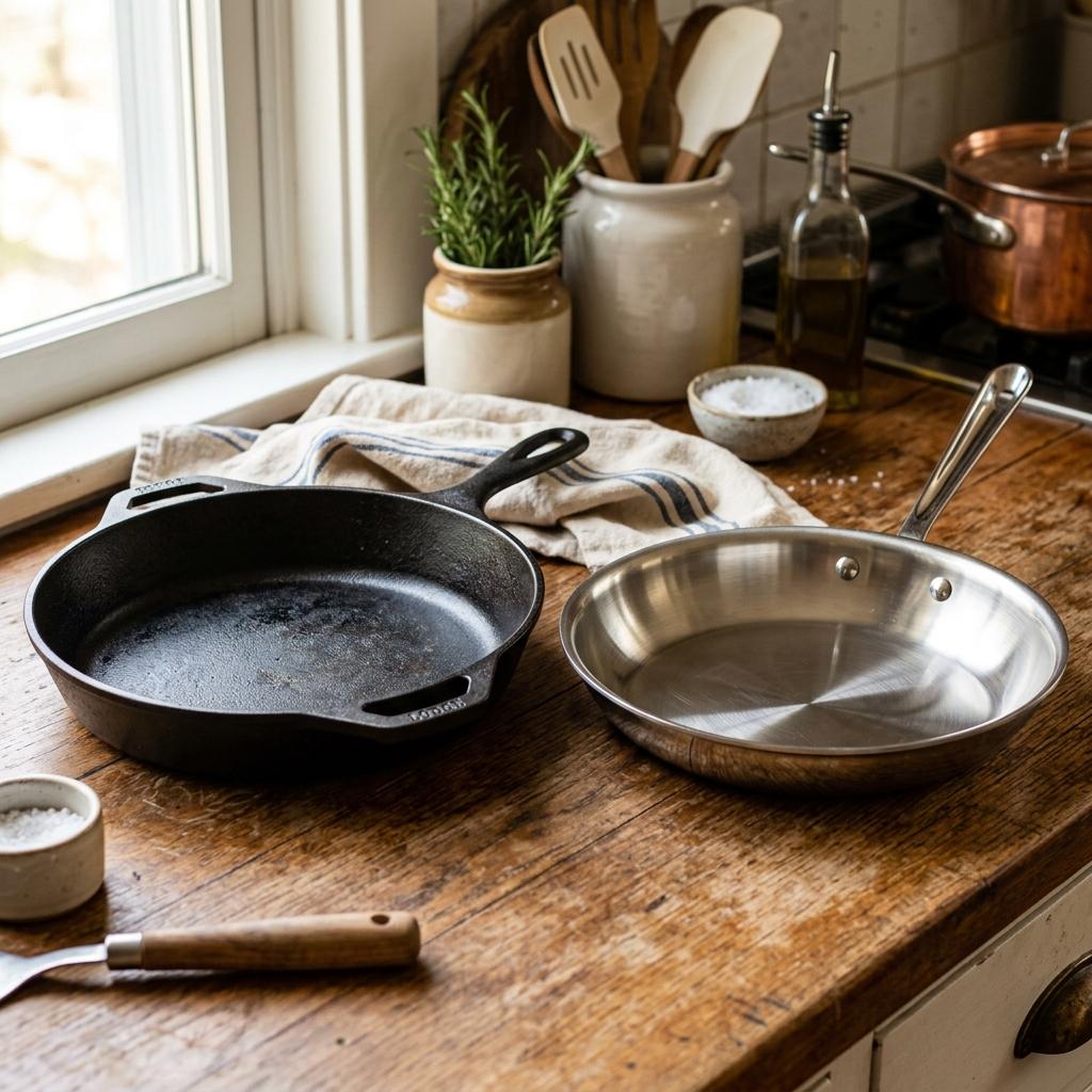 Cast Iron vs Stainless Steel: Which Cookware Is Better?