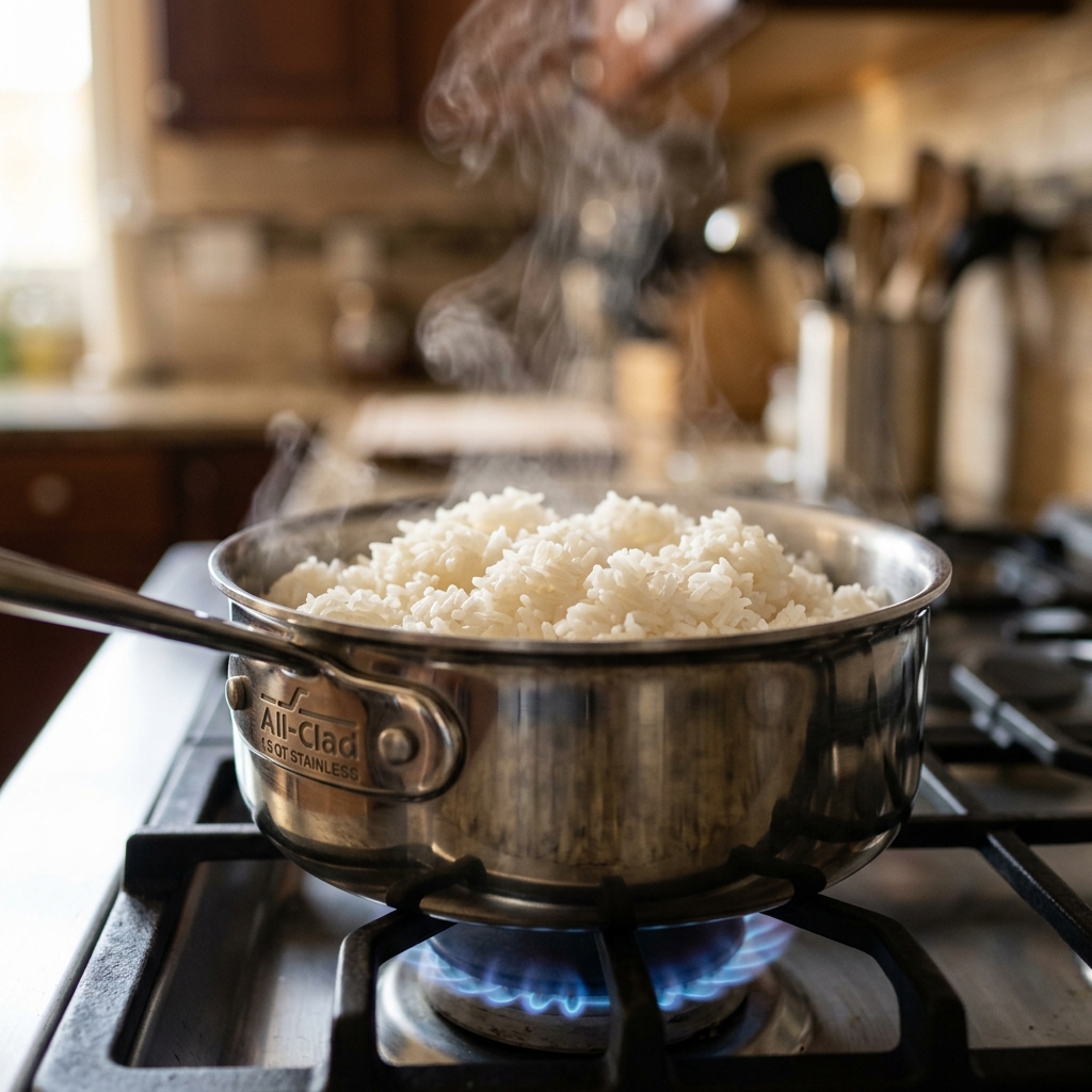 All-Clad Rice Cooker Review & Stovetop Cooking Guide