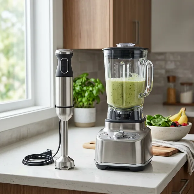 Immersion Blender vs Countertop Blender: Which Do You Need?